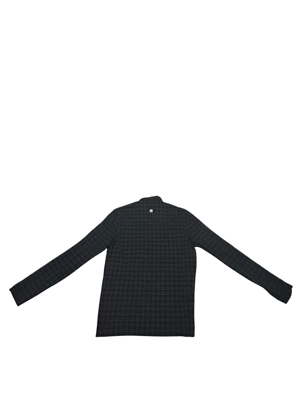Lululemon Men’s Black Grid Full-Zip Jacket Black Size Large - Picture 6 of 6